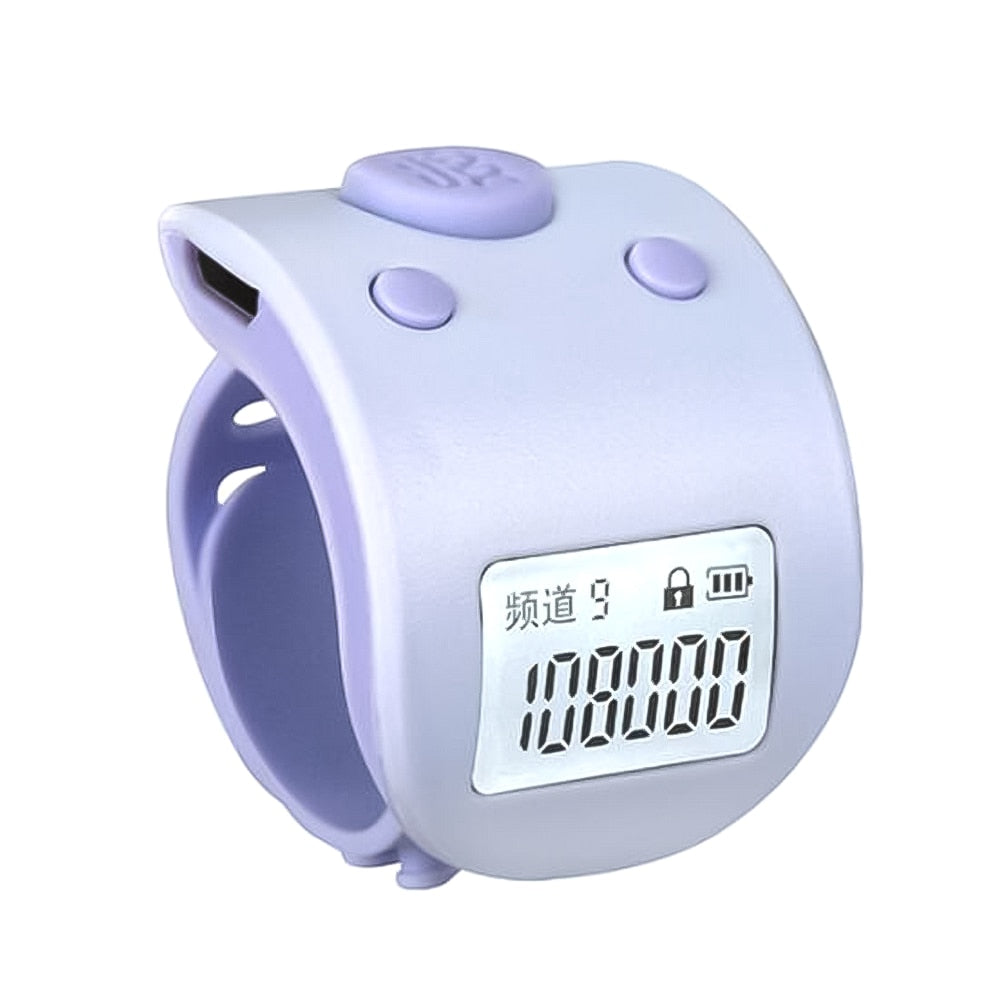 Mini Zähler Digital Wiederaufladbar für Finger