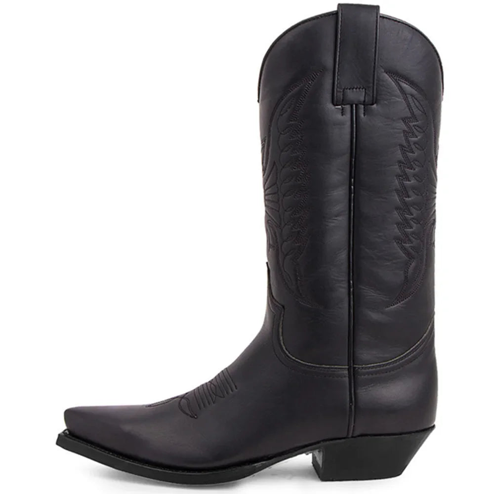 Cowboystiefel Bestickt Zeitlos Klassisch Heidi Chic