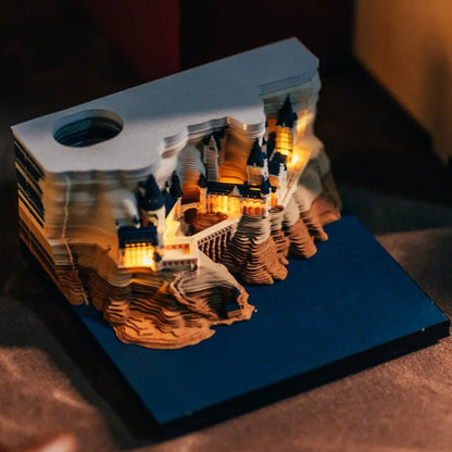 3D Leuchtschreibtischpad Memo Beleuchtet