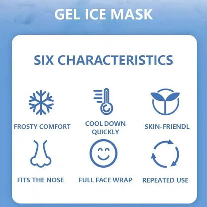 Gesichtsmaske Kühlen Entspannen Erfrischend