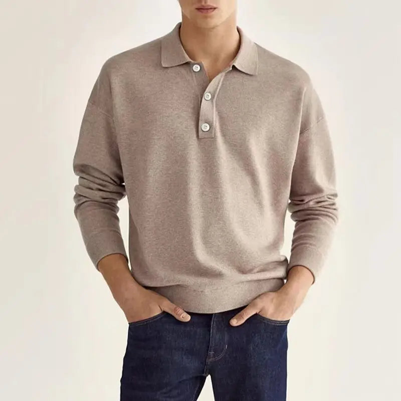 Herren Poloshirt Baumwolle Hochwertig Weiß