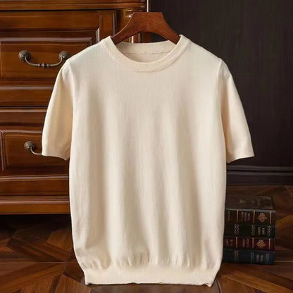 Elegantes Herren T-Shirt Kurzarm Modern