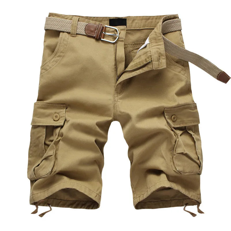 Bequeme Herren Cargo Shorts Baumwolle - BerlinGlamour