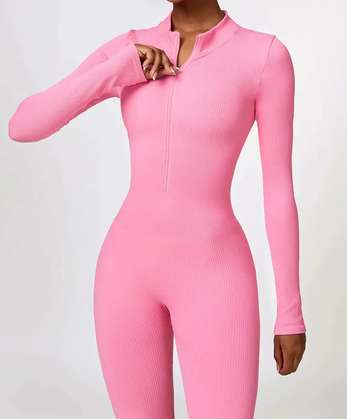 Aktiver Jumpsuit Stretch Damen Sportanzug