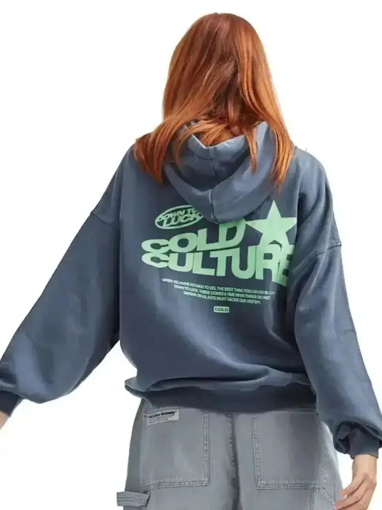 Große Hoodie Damen Oversized Warm Komfortable - BerlinGlamour
