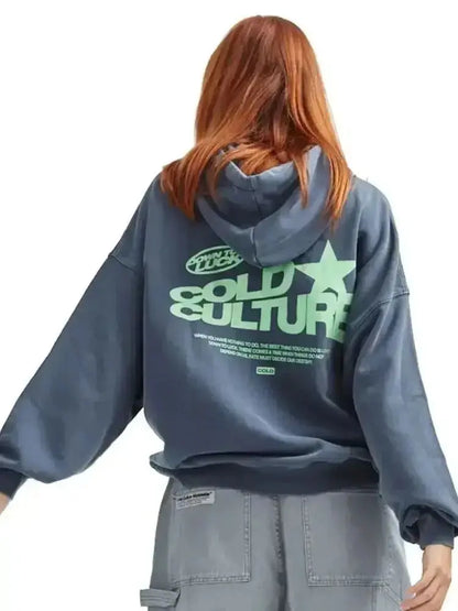 Große Hoodie Damen Oversized Warm Komfortable - BerlinGlamour