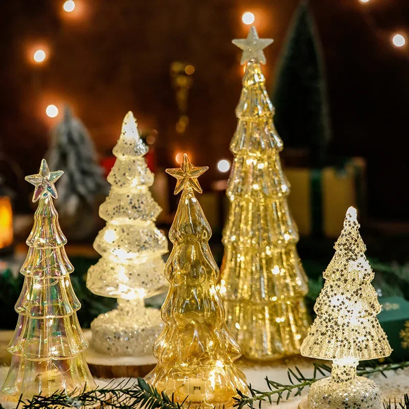 Weihnachtsbaum Lampe LED Frosted Glass Modern - BerlinGlamour