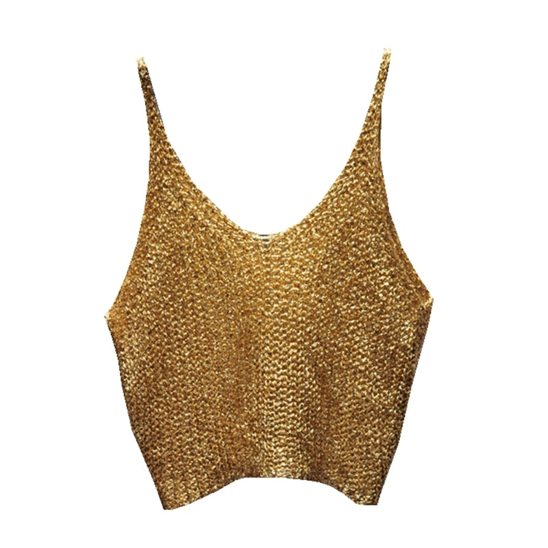 Crop Top Frauen Fitness Tanktop Sportlich