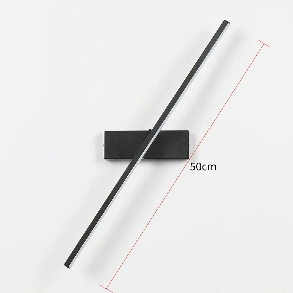 LED Wandlampe Schlafzimmer Modern Drehbar Dimmbar