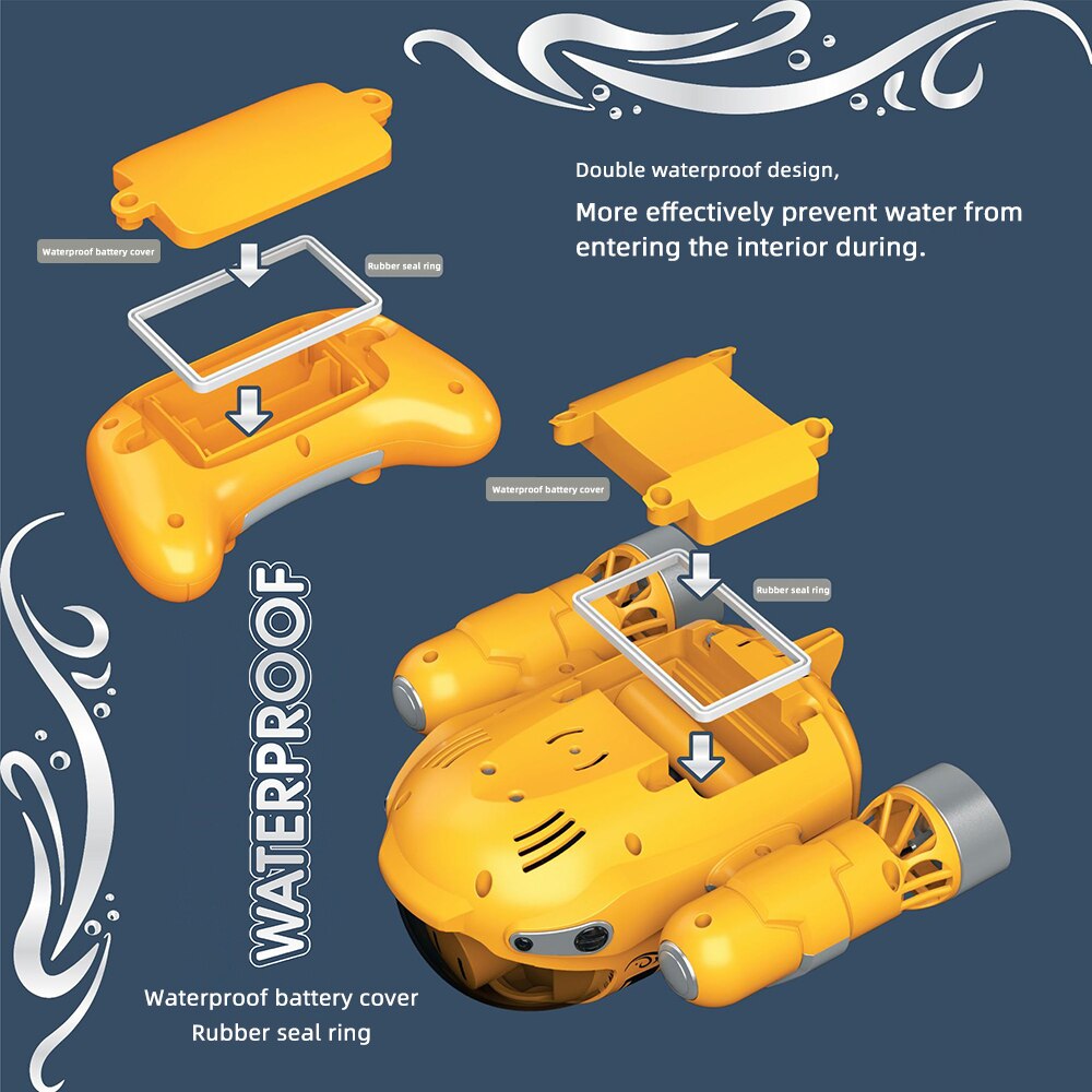 RC U-Boot Powerboat Sprühmodell Schnellboot