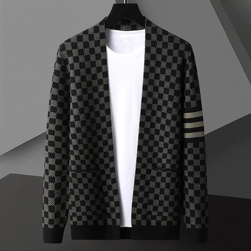 Herren Cardigan Warm Stilvoll Premium Qualität