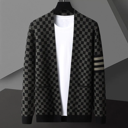 Herren Cardigan Warm Stilvoll Premium Qualität