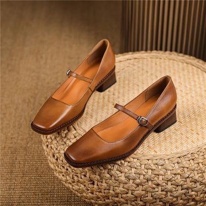 Damen Sandalen mit Riemen und Blockabsatz Frühling