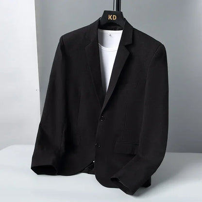 Herren Blazer Leinen Elegant Slim Fit