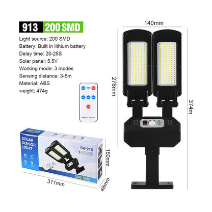 Solarlampe Bewegungsmelder Wasserdicht Intelligent - BerlinGlamour