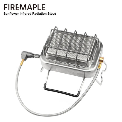 Tragbarer Gas Campingkocher Portable Grill Funktion