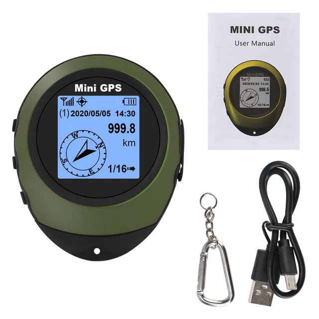 GPS Navigator Kompakt Hochpräzisionskompass Tracker Gerät