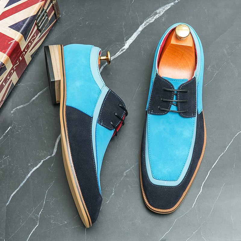 Herren Schuhe Wildleder Braun Elegant - BerlinGlamour
