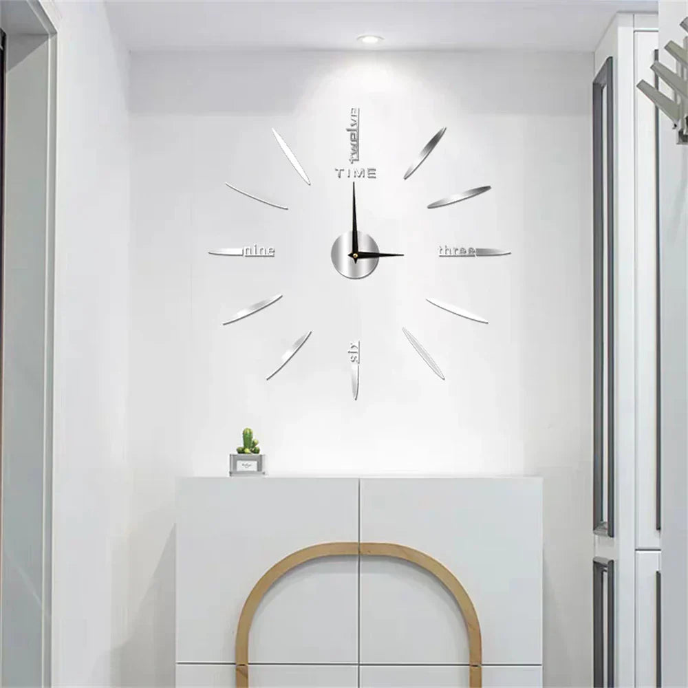Moderne Acryl Wanduhr Groß Einzigartig Stil