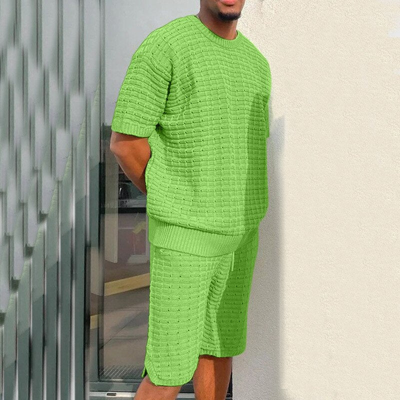 Modernes Sommer-Outfit für Herren: Shirt & Shorts - Monte