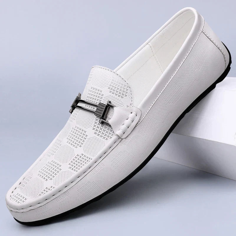 Leder Loafer Schuhe Herren Italienisch Echtleder - BerlinGlamour