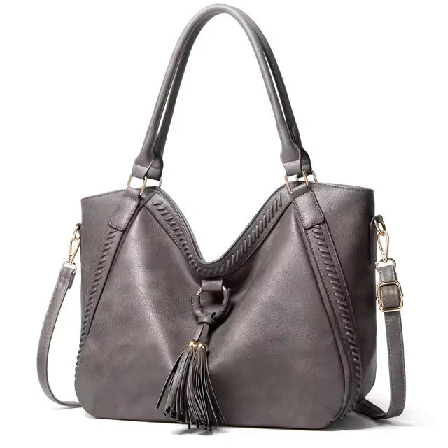 Elegante Damen Leder Handtasche