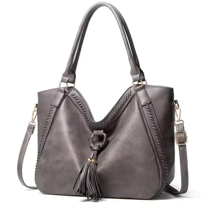 Elegante Damen Leder Handtasche