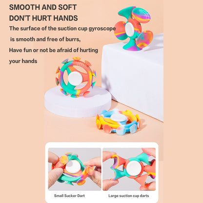 Bunter Hand Spinner Anti Stress Silikon Fidget Spinner