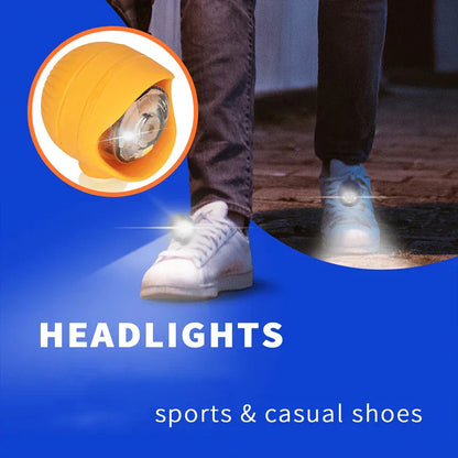 LED Clip-On Schuhlichter Nachtwanderung Sicherheit