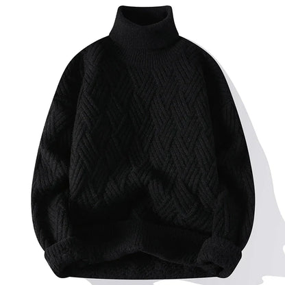 Herrenpullover Elegantes Strickdesign Modern