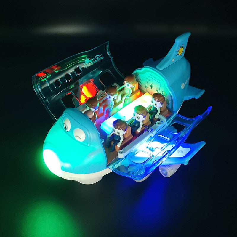 Kinder Spielzeug Flugzeug Airbus Musik Elektrisch