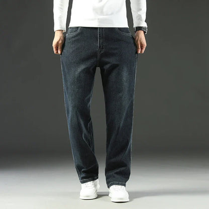 Herren Jeans Weit Bequem Relaxed Fit