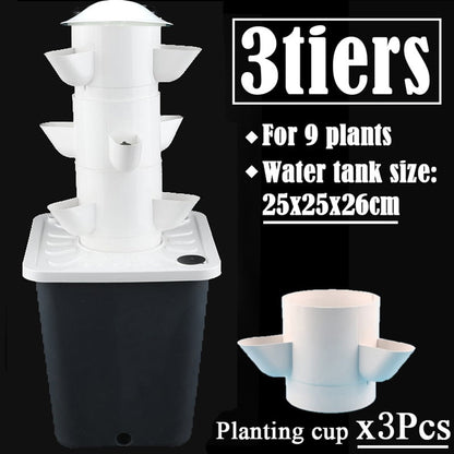 Vertikales Hydroponik Set für Zuhause Indoor Gartenanlage