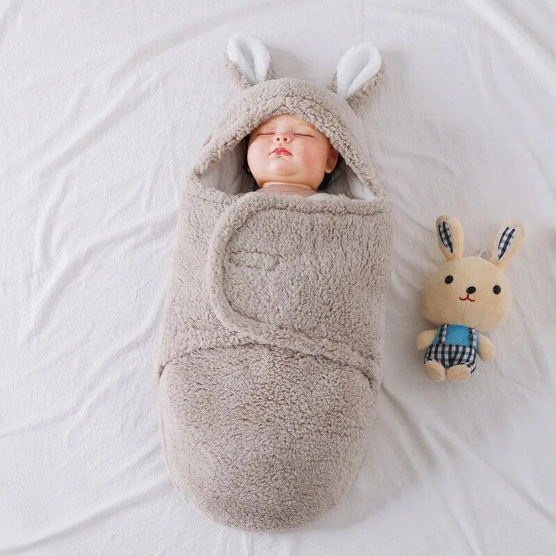 Bunny Wickeldecke Schlafsack Bundle Baby