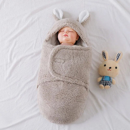 Bunny Wickeldecke Schlafsack Bundle Baby