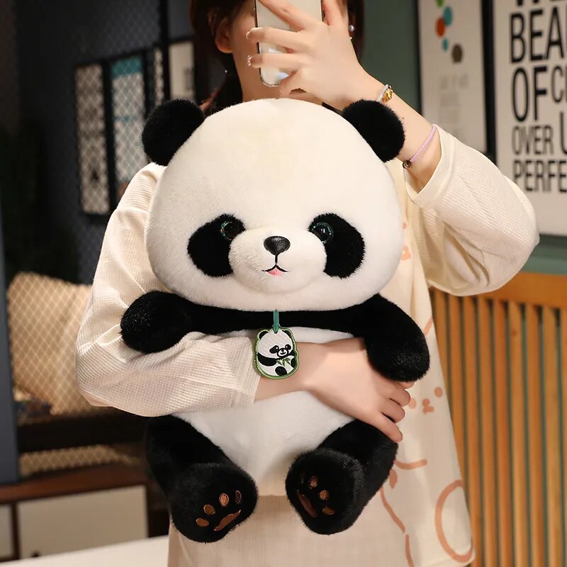 Weiches Plüschspielzeug Kuschelpanda Süß