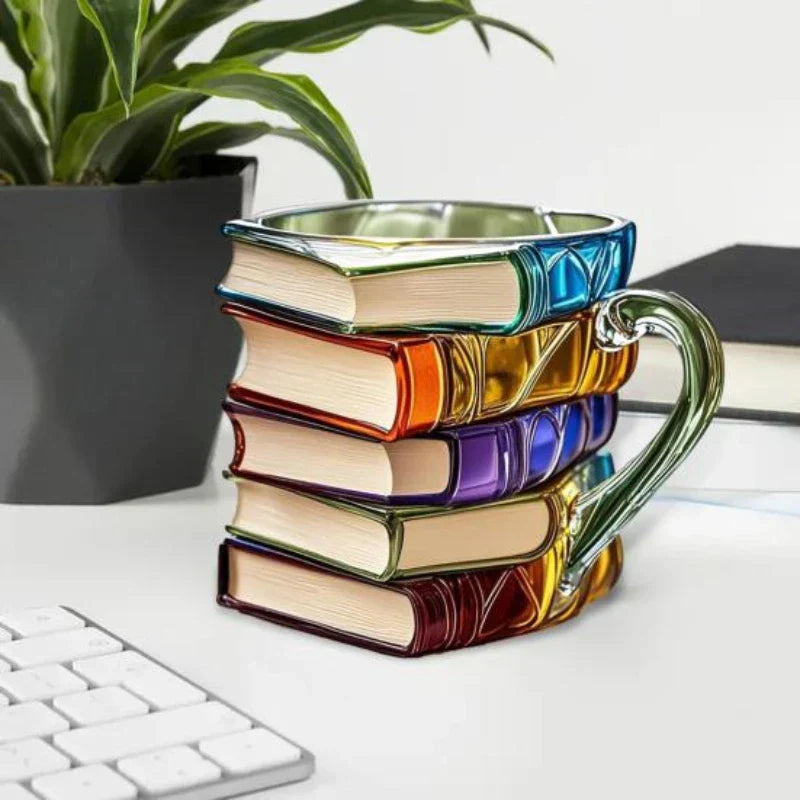 Kaffeetasse Bücher Form Dekorativ