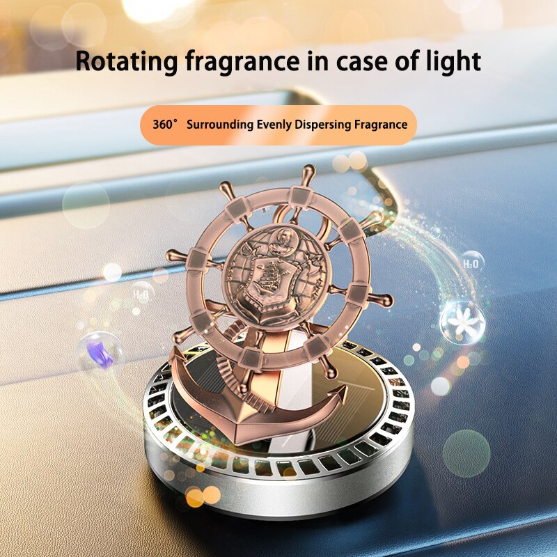 Auto Lufterfrischer Solar Windmühle Aroma Frisch