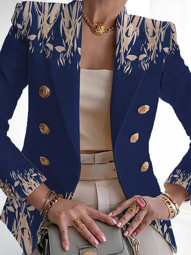 Eleganter Damen Blazer Stretch Modern