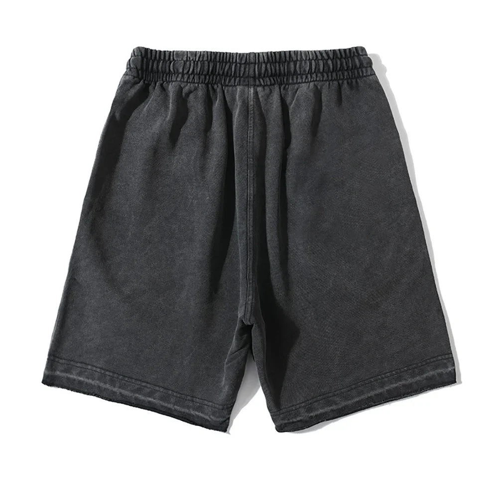 Männer Shorts Baumwolle Vintage Look Relaxed Fit