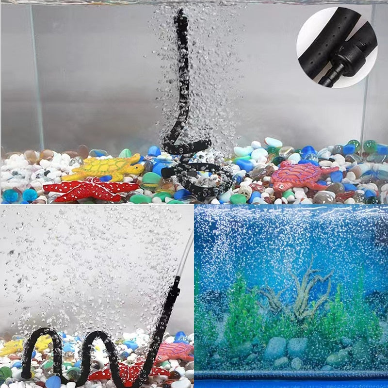 Aquarium Sauerstoffdiffusor Dünn Blasenmacher Rohr Modern