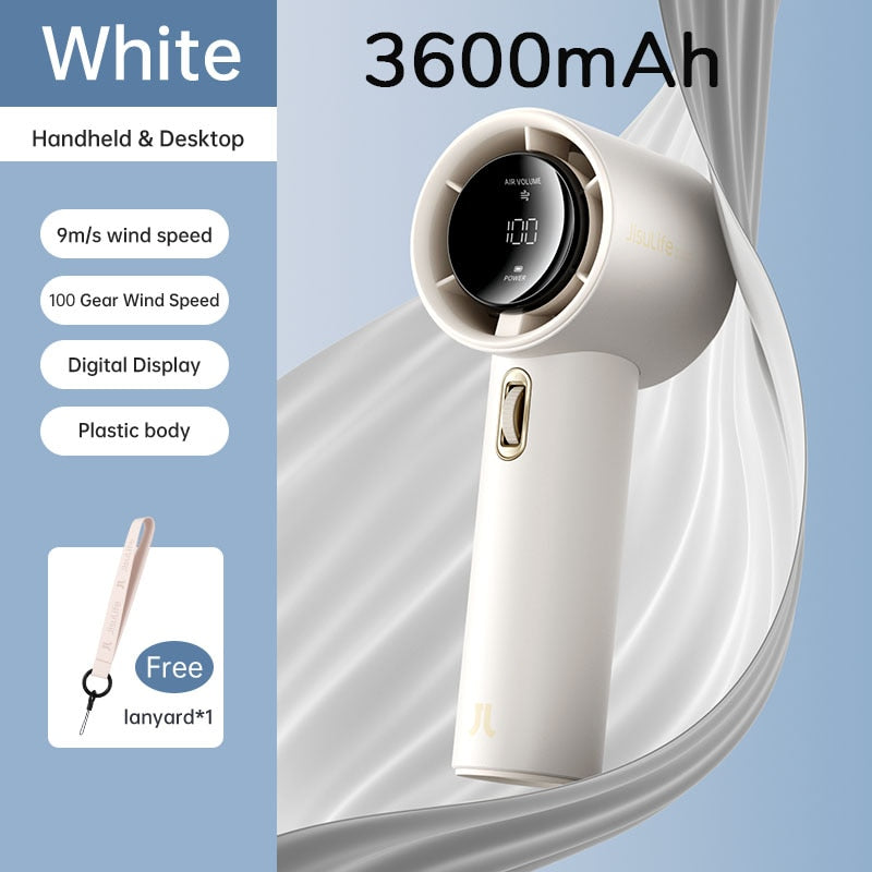 Tragbarer Ventilator Akku Wireless Kleiner Sommer - BerlinGlamour
