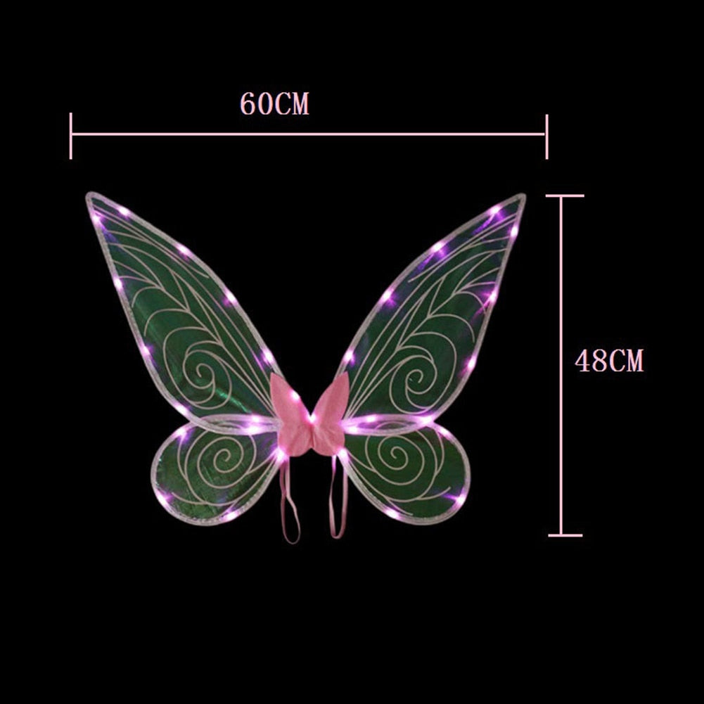 Glänzende Feenflügel Lampe Leuchtend Modern - BerlinGlamour