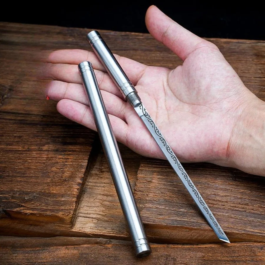 Selbstverteidigungsmesser Mini Taschenmesser Versteckt Kleines Messer - BerlinGlamour