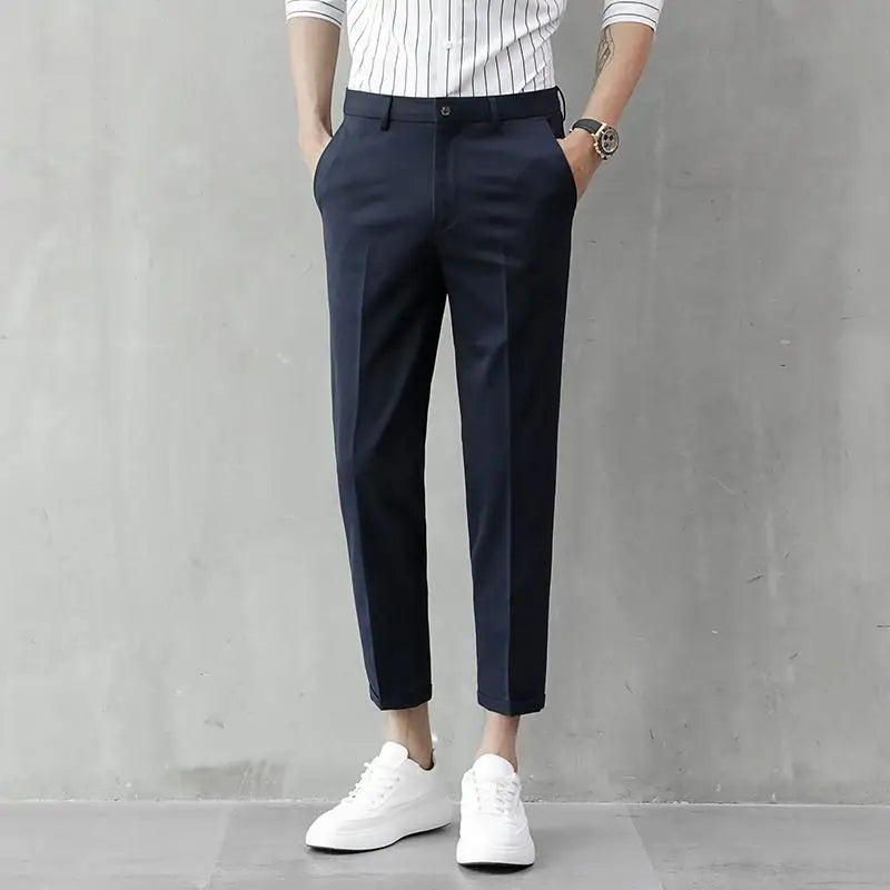 Herrenhose Elegant Slim Fit Zeitlos Modern