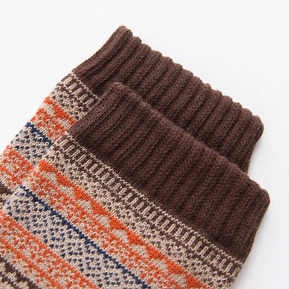 Schafwollsocken Warme Wintersocken 5er Pack