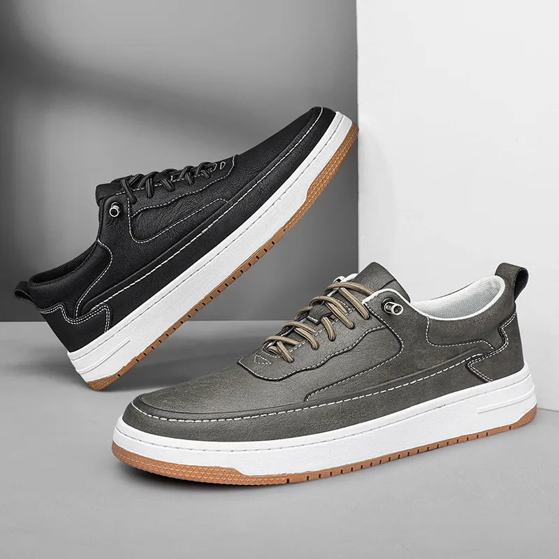 Stilvolle Sneaker Damen Heidi Mode Schwarz - BerlinGlamour