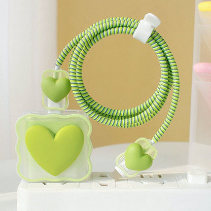 Ladekabel Schutzhülle Transparent durchsichtig