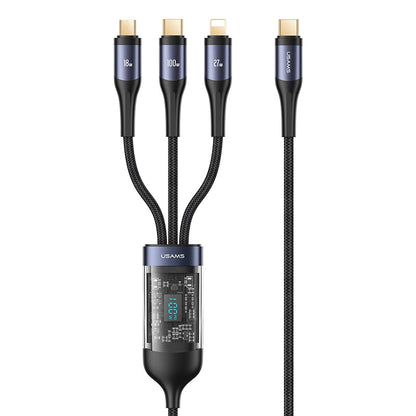 Universalkabel 3in1 Schnellladegerät Digitalanzeige