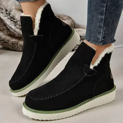 Damen Winterschuhe Warm Kuschelig Bequem